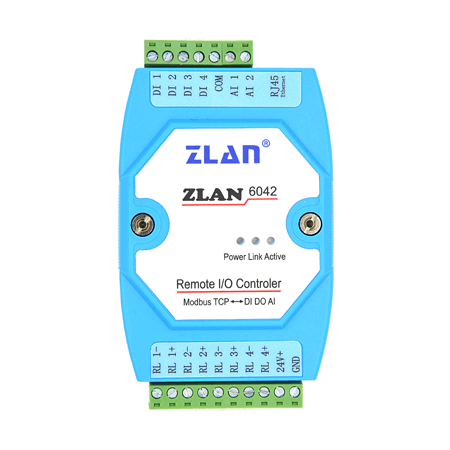 ماژول ریموت I/O تحت شبکه ZLAN6042 - رویتگر